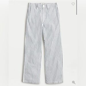 J.Crew Slim Wide-leg Stripe Jeans
Size 27